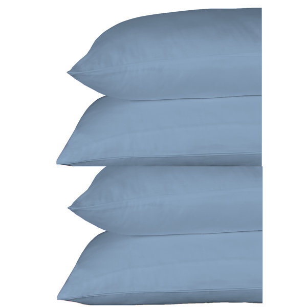 Just Linen 300 Pillowcase 100 Cotton Sateen Pillowcase Set of 4